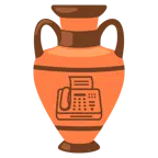 amphora + fax machine