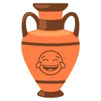 amphora + face with tears of joy