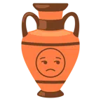 amphora + unamused face