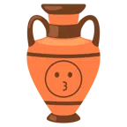 amphora + kissing face