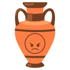 amphora + angry face