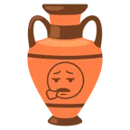 amphora + face exhaling