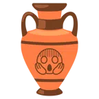 amphora + face screaming in fear