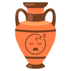 amphora + sleeping face