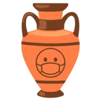 amphora + face with medical mask