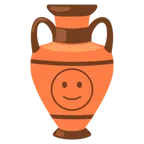 amphora + slightly smiling face
