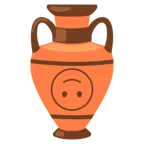 amphora + upside-down face
