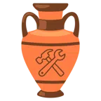 amphora + hammer and wrench