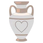 amphora + white heart