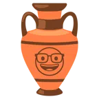 amphora + nerd face