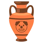 amphora + clown face