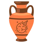 amphora + partying face