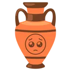 amphora + pleading face