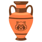 amphora + raccoon