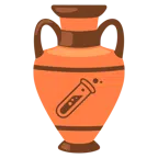 amphora + test tube
