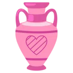amphora + pink heart