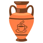 amphora + hot beverage