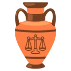 amphora + balance scale
