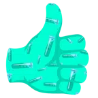 pollice in su + provetta