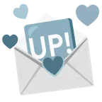 lettera d’amore + pulsante UP!
