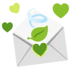 lettera d’amore + foglia al vento
