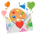 lettera d’amore + tavolozza