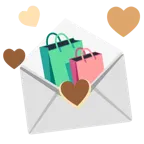lettera d’amore + borse della spesa