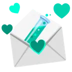 lettera d’amore + provetta
