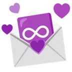 lettera d’amore + simbolo dell’infinito