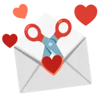 lettera d’amore + forbici