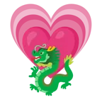 cuore che cresce + drago