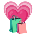 cuore che cresce + borse della spesa