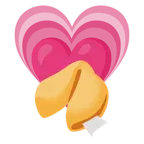 cuore che cresce + biscotto della fortuna