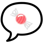 speech balloon + candy