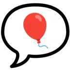 speech balloon + balloon