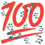 100 punti + note musicali