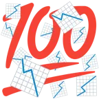100 punti + grafico con andamento negativo