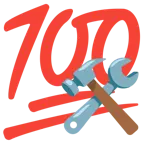 100 punti + martello e chiave inglese