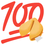 100 punti + biscotto della fortuna