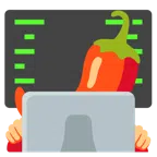 laptop + ostra papryka