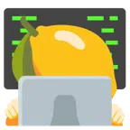 laptop + cytryna