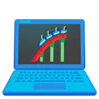 laptop + kolejka górska