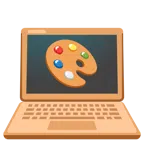 laptop + paleta malarska