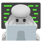 laptop + pudel