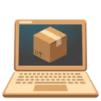 laptop + paczka