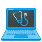 laptop + stetoskop