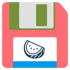 floppy disc + anguria