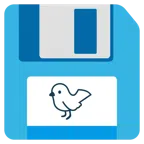 floppy disc + uccello
