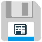 floppy disc + quotidiano