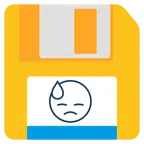 disket + soğuk ter